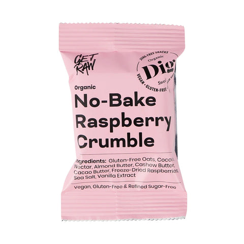 Dig Rasberry crumble, 35g