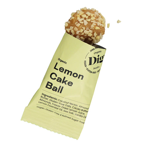 Dig Get Raw Lemon cake ball 25gr
