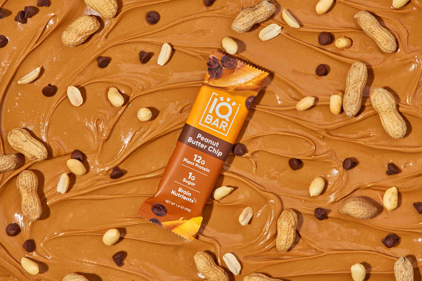 
                  
                    IQBAR - Peanut Butter Chip Proteinbar (45g)
                  
                