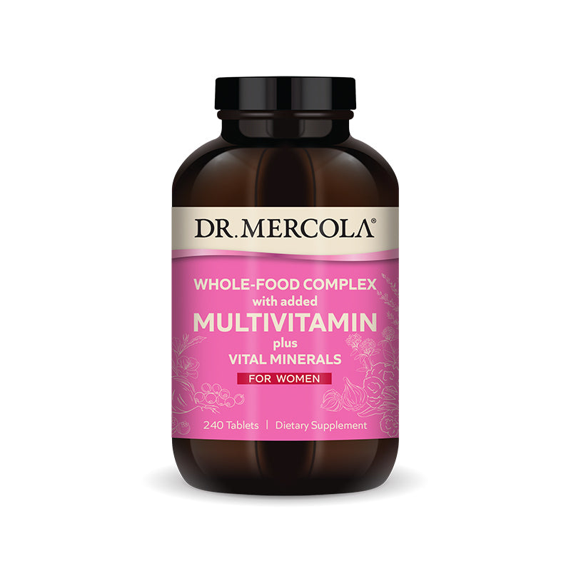 Dr. Mercola – Whole-Food Complex with added Multivitamin plus Vital Minerals for Women