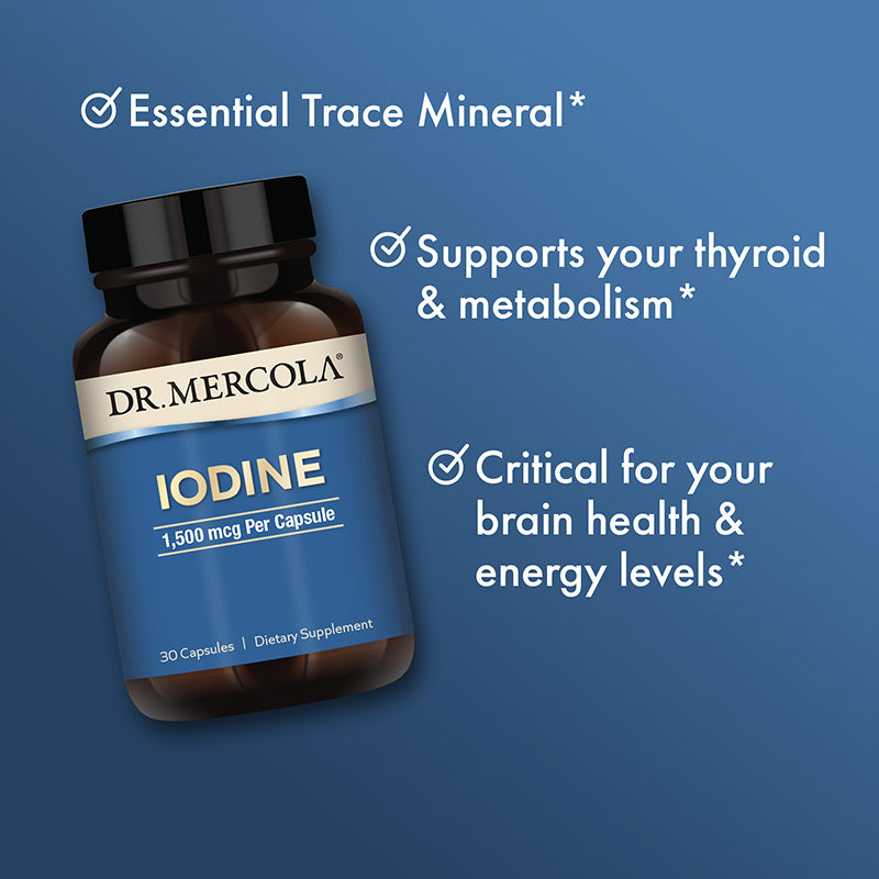 
                  
                    Dr. Mercola – Jod (90 kapsler)
                  
                