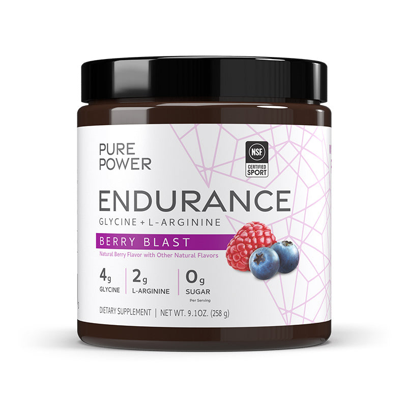 Dr. Mercola- Pure Power Endurance with Glycine + L-Arginine - Berry Blast