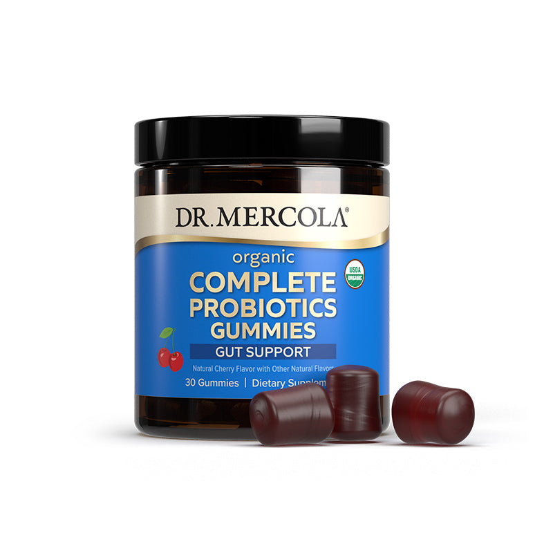 Dr. Mercola- Organic Complete Probiotics Gummies - Cherry