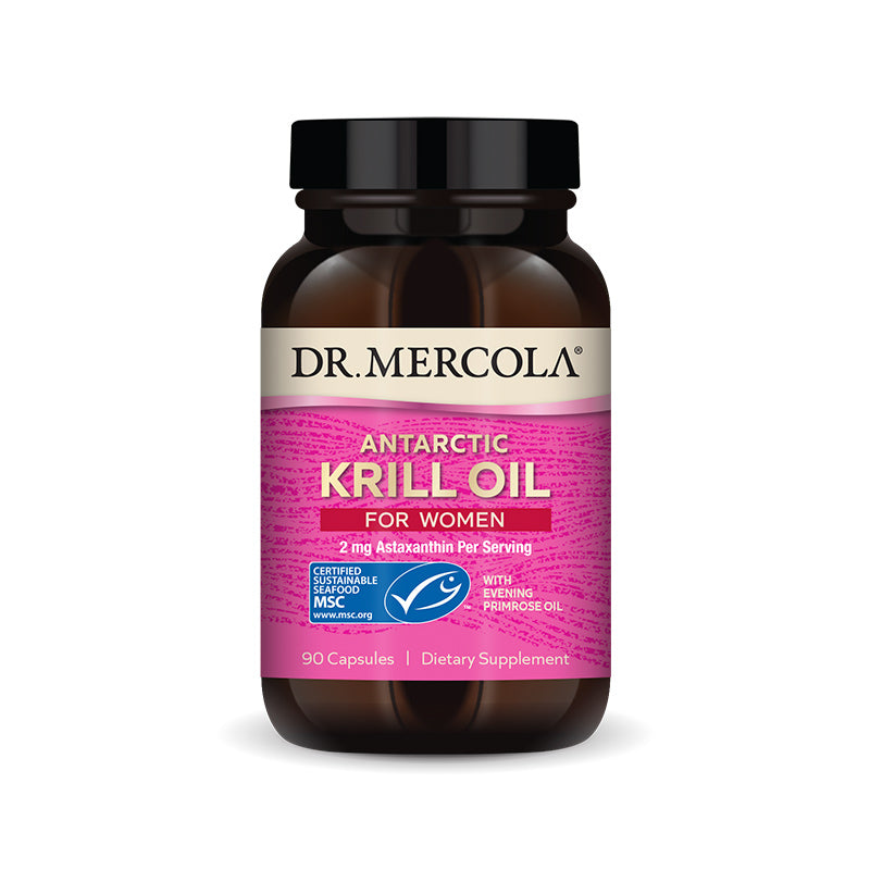 Dr. Mercola- Krill olje for kvinner (60 kaps)
