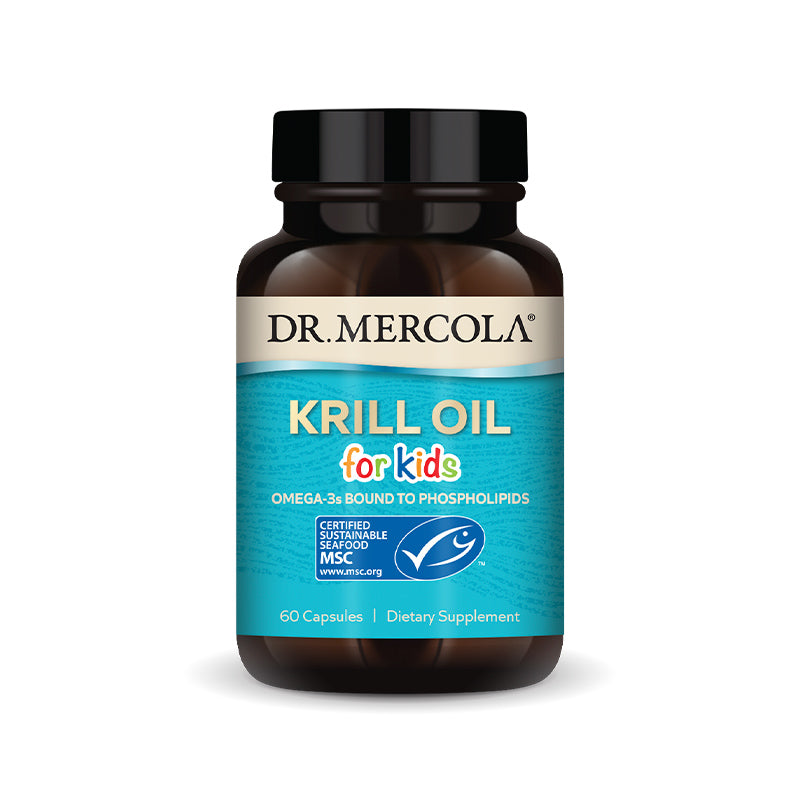 Dr. Mercola- Krill olje for barn (60 kaps)