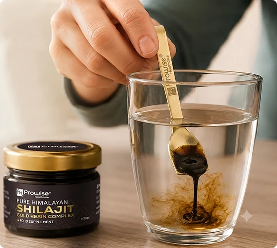 
                  
                    Premium Himalaya Shilajit med KSM-66® og safran 30g
                  
                
