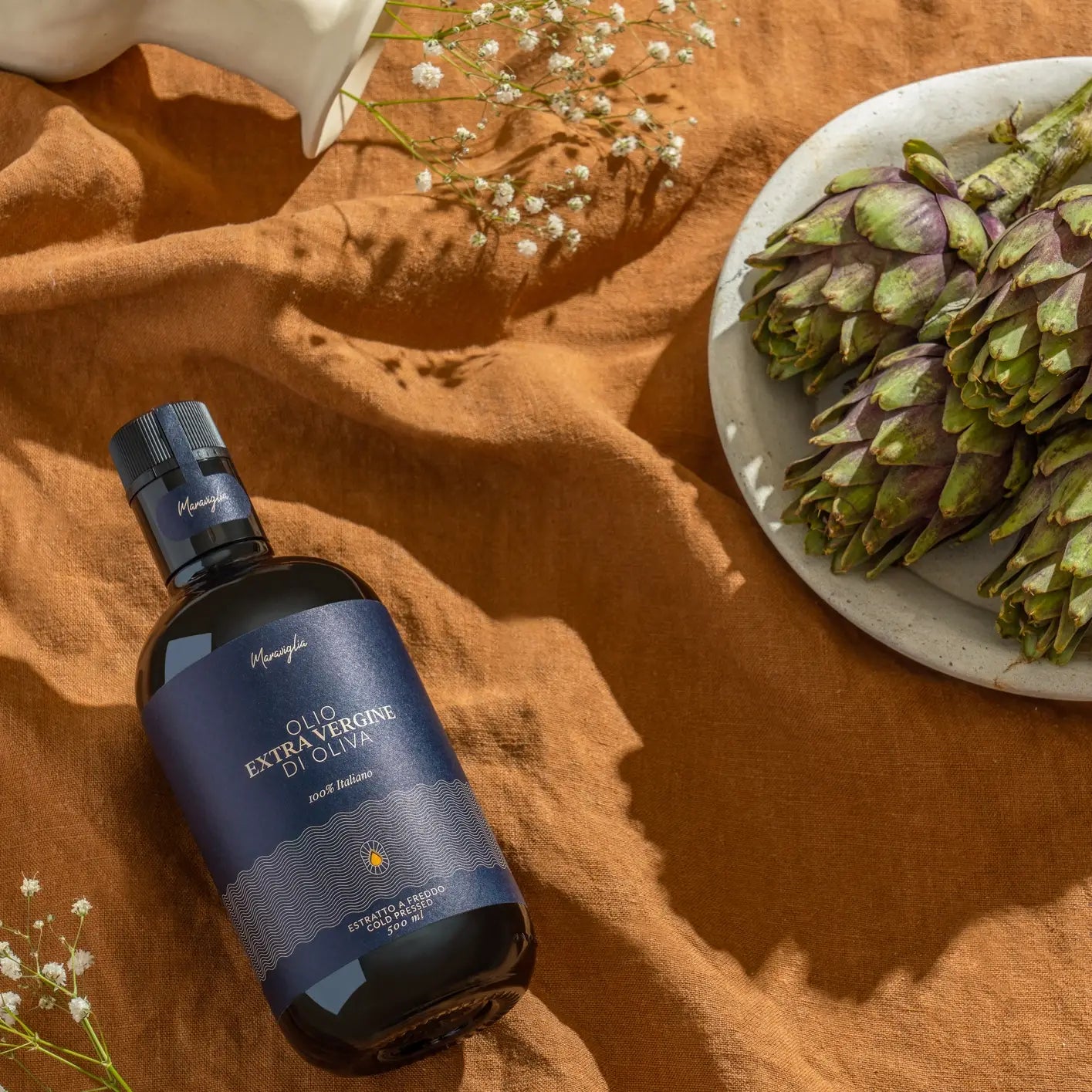 
                  
                    Toskansk Extra Virgin Olivenolje 500ml
                  
                