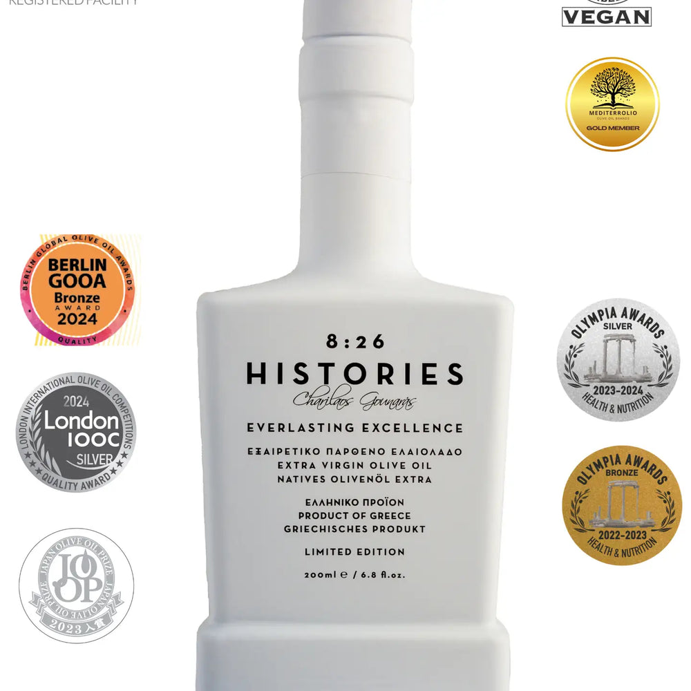 8:26 Histories Extra Virgin Olive Oil 200ml Luxury Edition