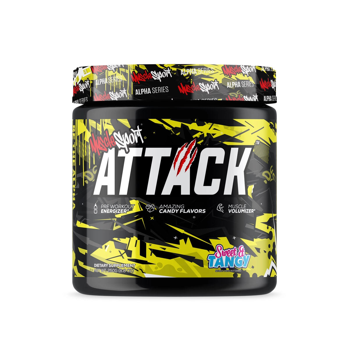 
                  
                    Attack Pre-Workout - Sweet & Tangy (250g)
                  
                