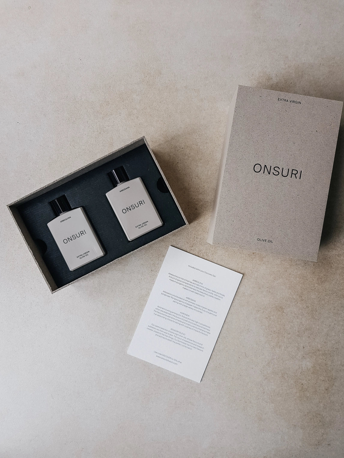 
                  
                    ONSURI Extra Virgin Olive Oil - Discovery
                  
                