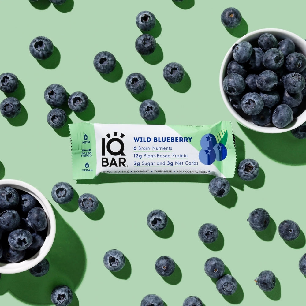 IQBAR - Wild Blueberry Proteinbar x 24 bars