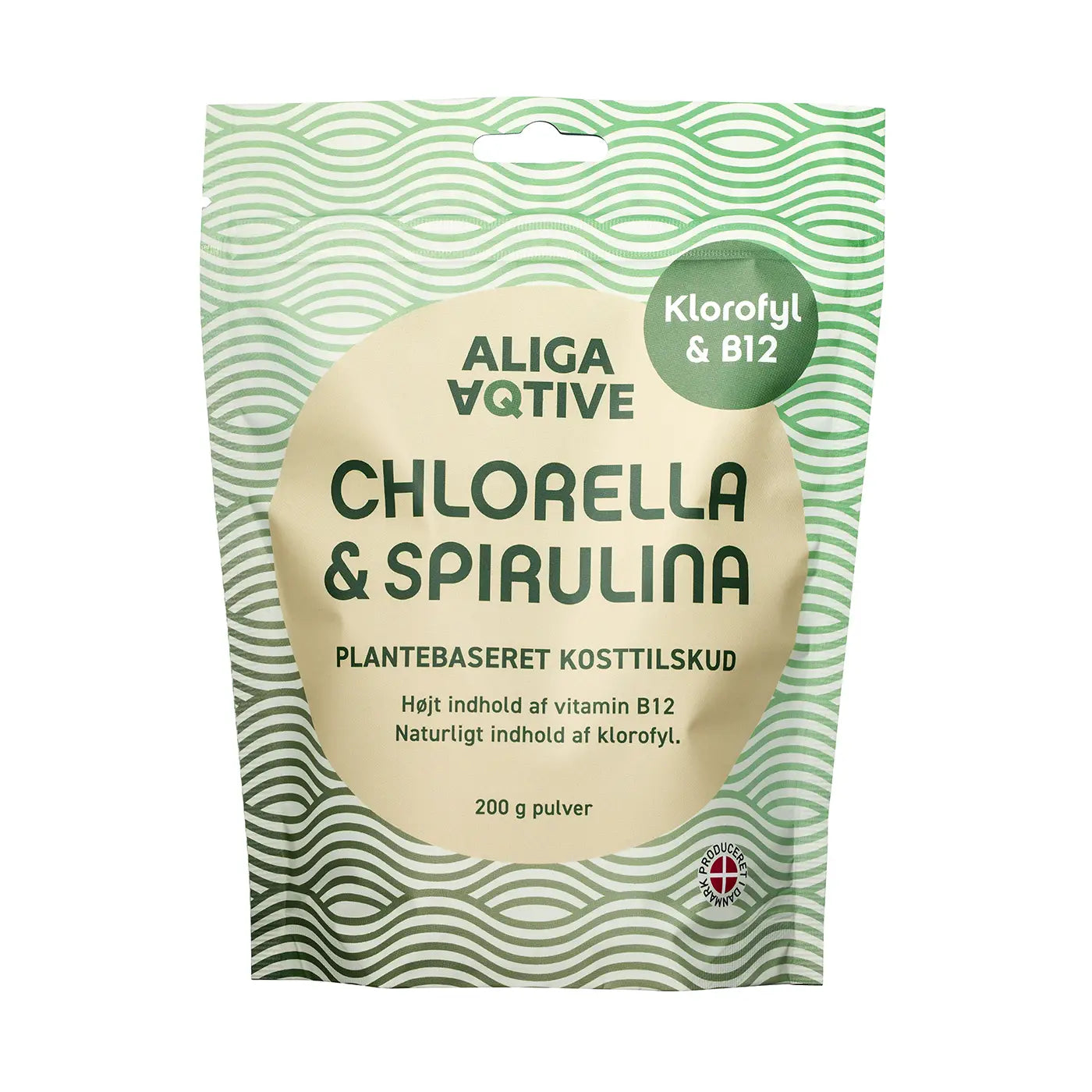 
                  
                    Chlorella & Spirulina pulver 200g
                  
                