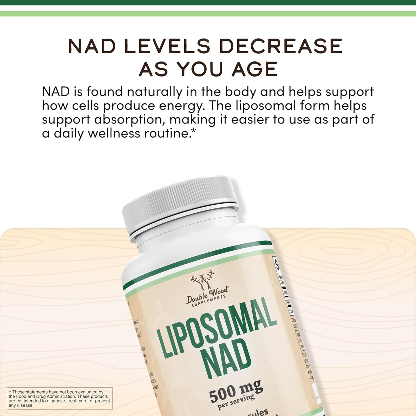 
                  
                    Double Wood - Liposomal NAD
                  
                