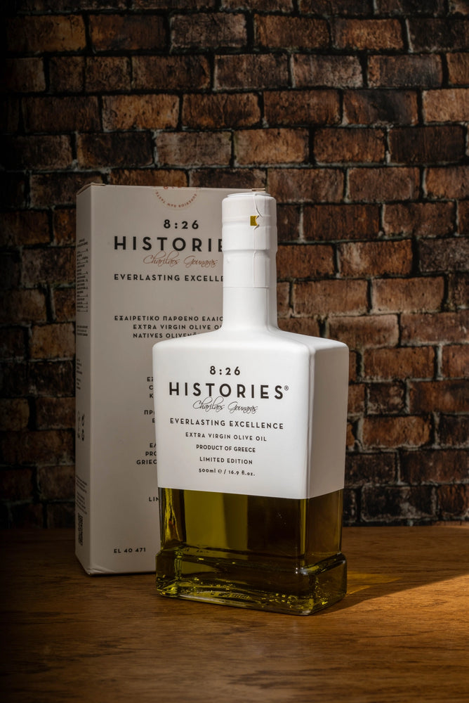 
                  
                    8:26 Histories Evoo Superior Luxury Edition Extra Virgin olivenolje, 500ml
                  
                