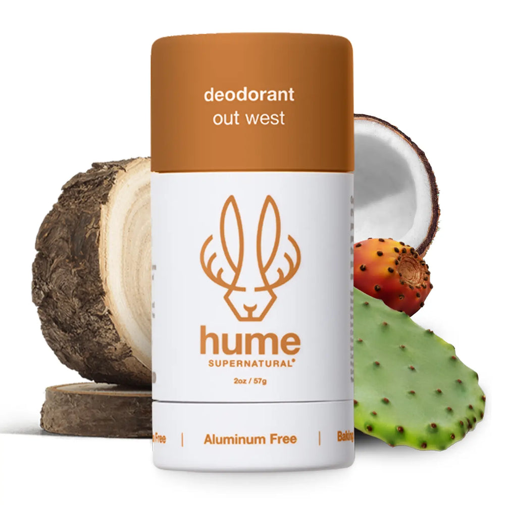 Hume Plant & Probiotic Deodorant- Out West Scent