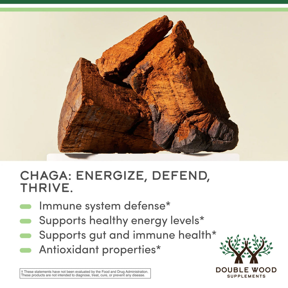 
                  
                    Double Wood - Chaga Mushroom
                  
                