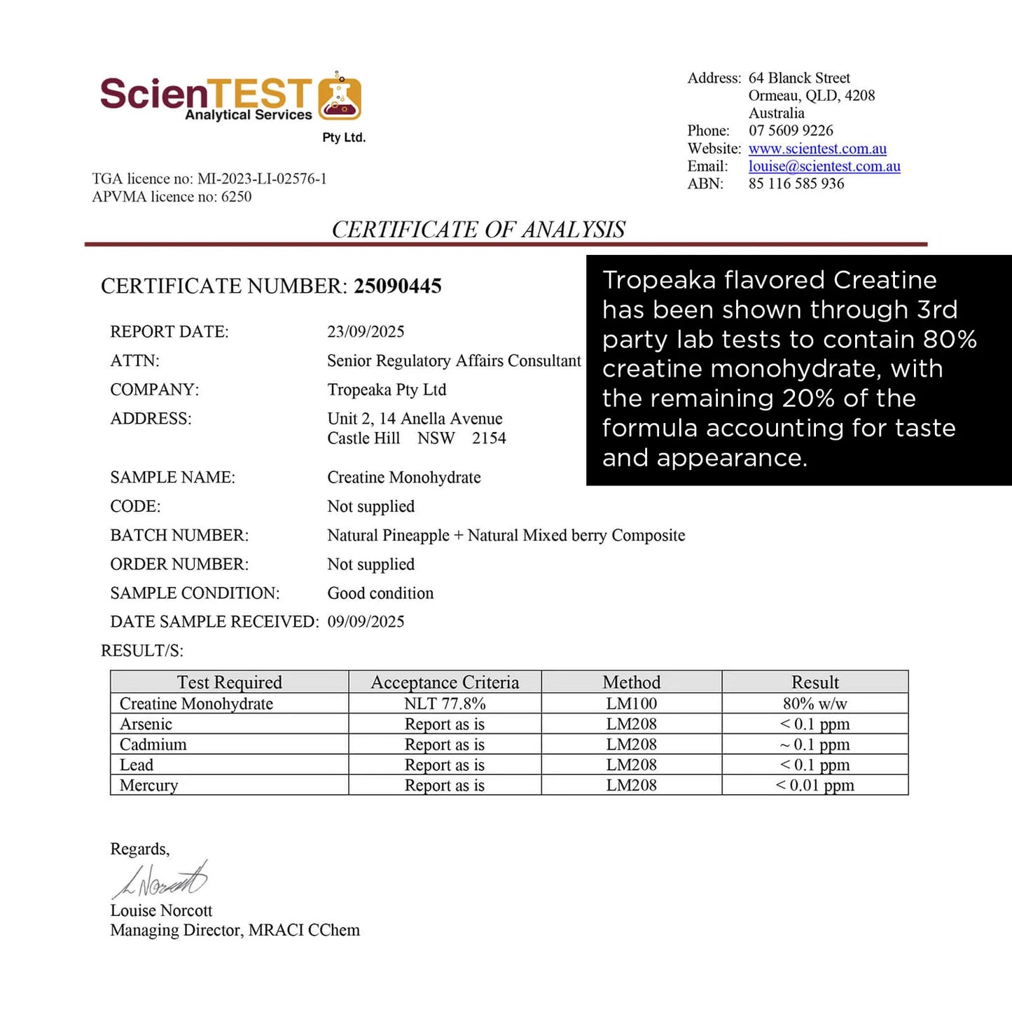
                  
                    Tropeaka- Kreatin monohydrat 200g Mixed Berry
                  
                