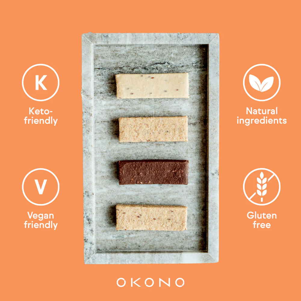 
                  
                    Okono - Keto Bar Crunchy Peanut (40g)
                  
                