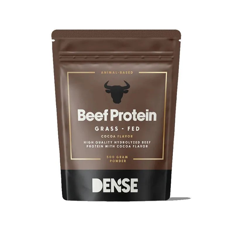 
                  
                    DENSE – Beef Protein – Sjokoladesmak – Proteinpulver fra gressforet storfe – 500g
                  
                