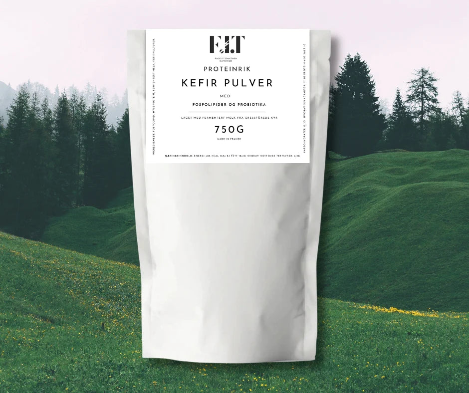 
                  
                    Kefir pulver med fosfolipider og probiotika 750g X 2 (1,5kg)
                  
                