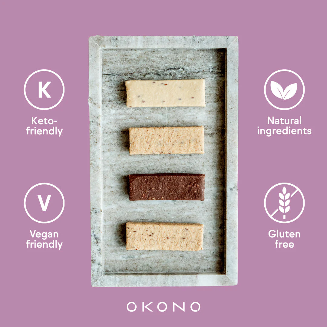 
                  
                    Okono - Keto Bar Almond Coconut (40g)
                  
                