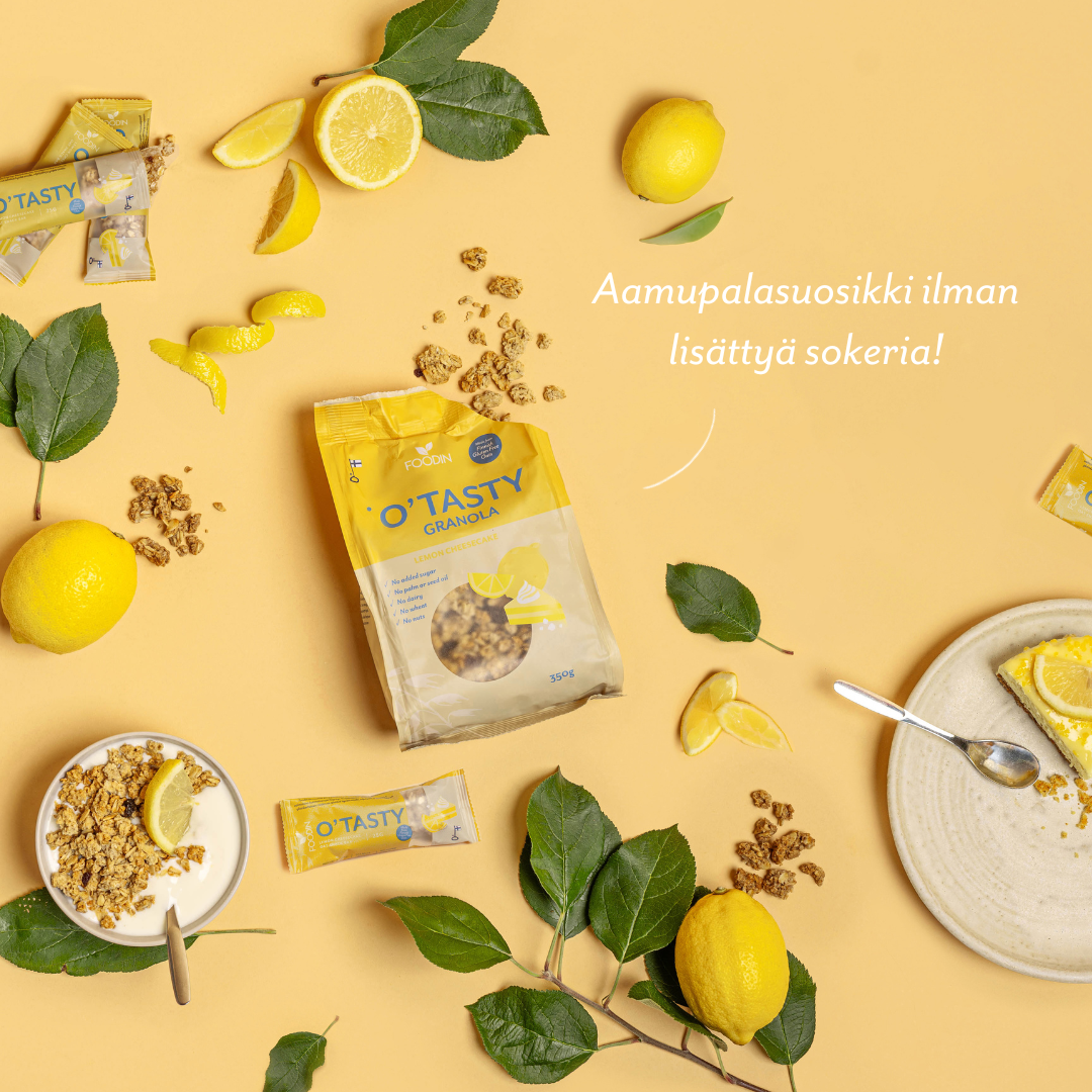 
                  
                    O`Tasty Granola Lemon Cheesecake 350g
                  
                