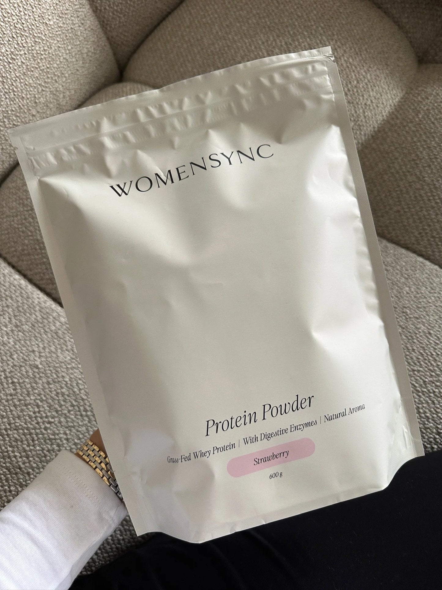 
                  
                    Womensync - Proteinpulver jordbær (600g)
                  
                