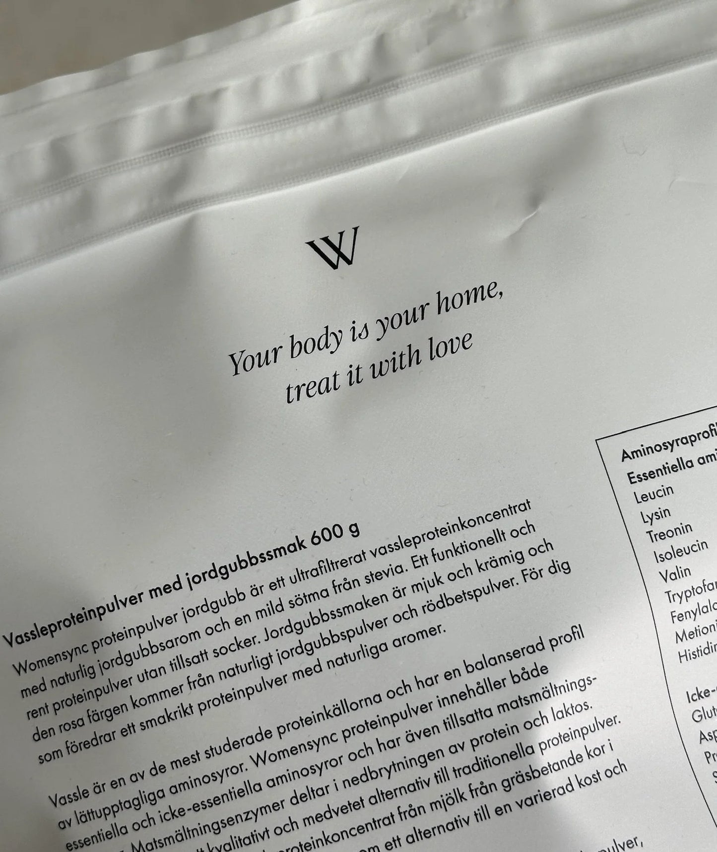 
                  
                    Womensync - Proteinpulver jordbær (600g)
                  
                