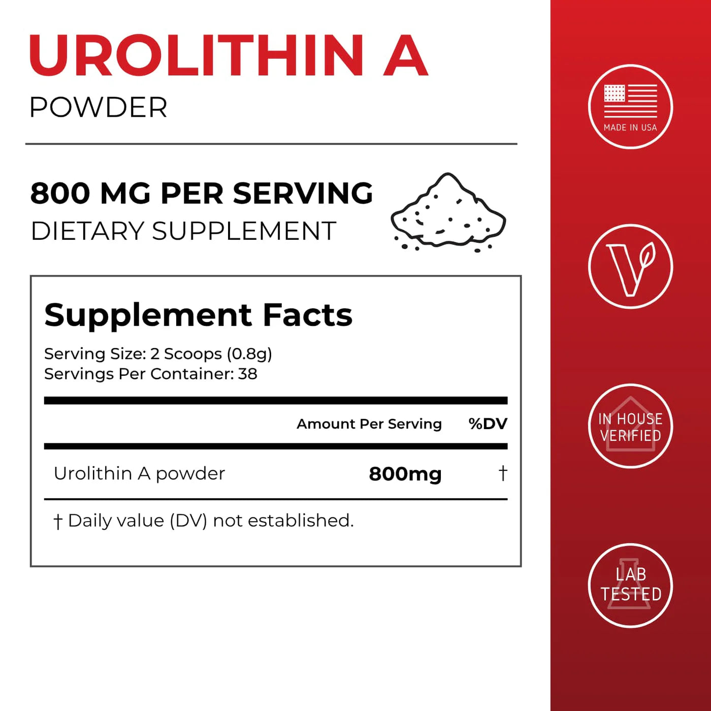 
                  
                    Urolithin A Powder (30g)
                  
                