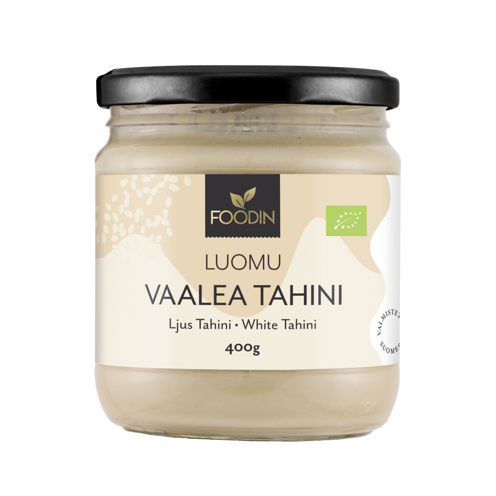 Hvit tahini, økologisk 400g