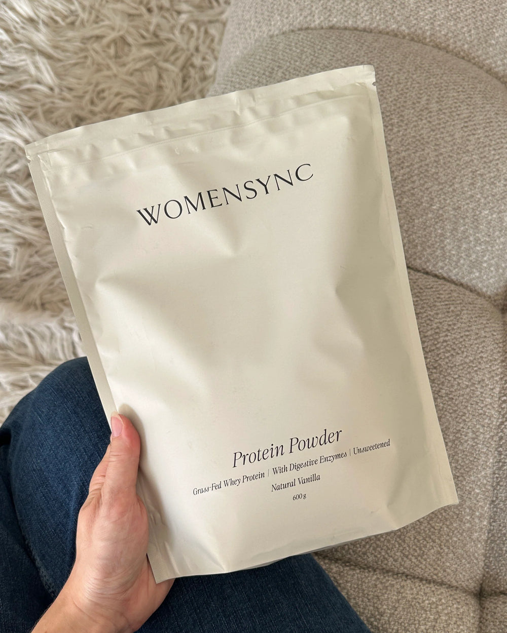 Womensync - Protein pulver vanilje (600g)