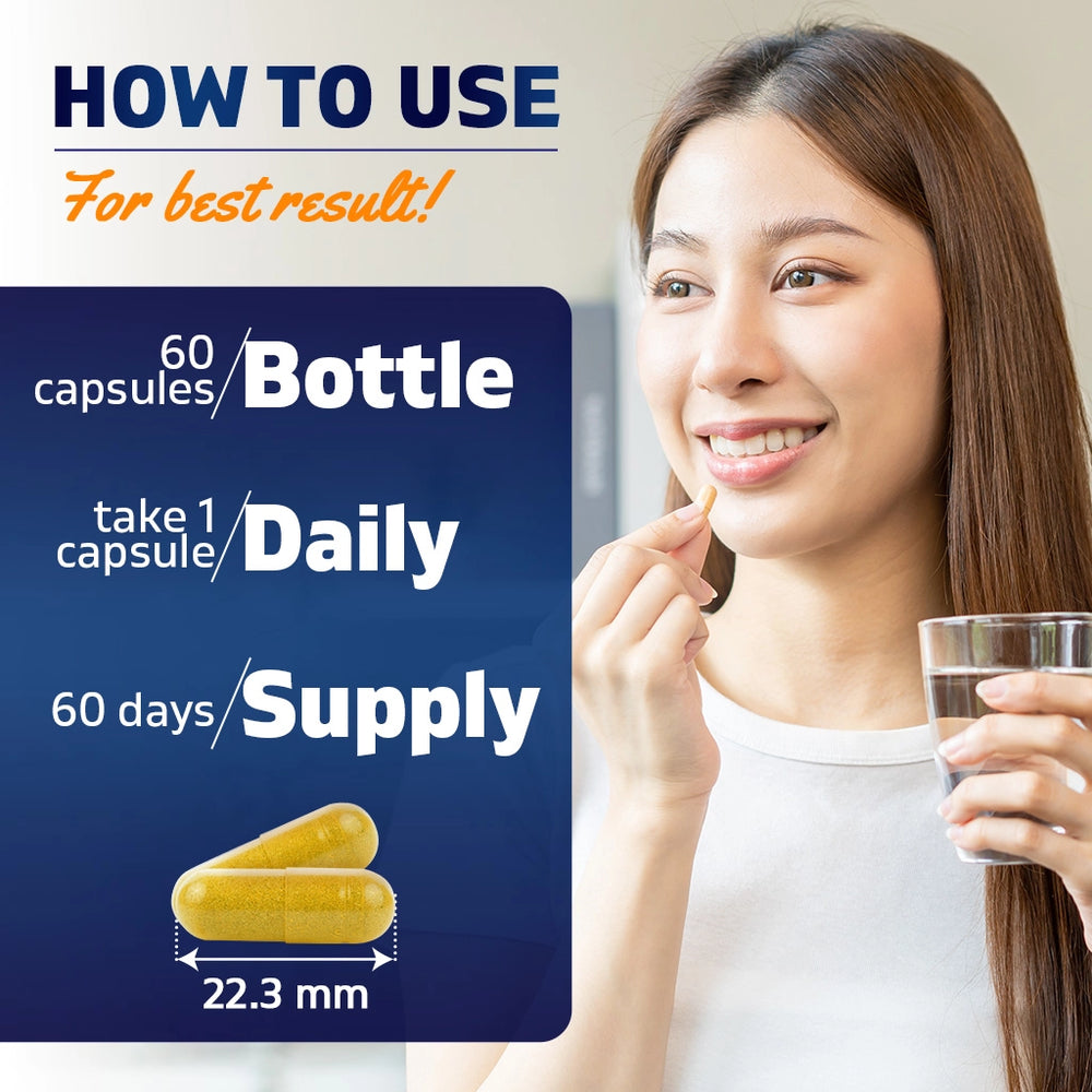 
                  
                    Vitamatic GLP-1 Support for menn & kvinner 60 kapsler
                  
                