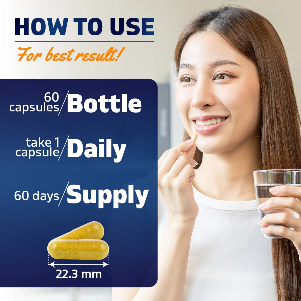 
                  
                    Vitamatic GLP-1 Support for menn & kvinner 60 kapsler
                  
                