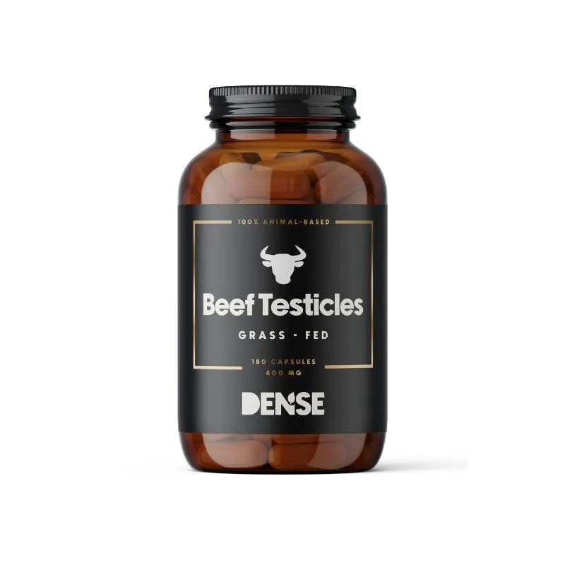 
                  
                    DENSE – Grassfed Beef Testicles  180 kapsler
                  
                