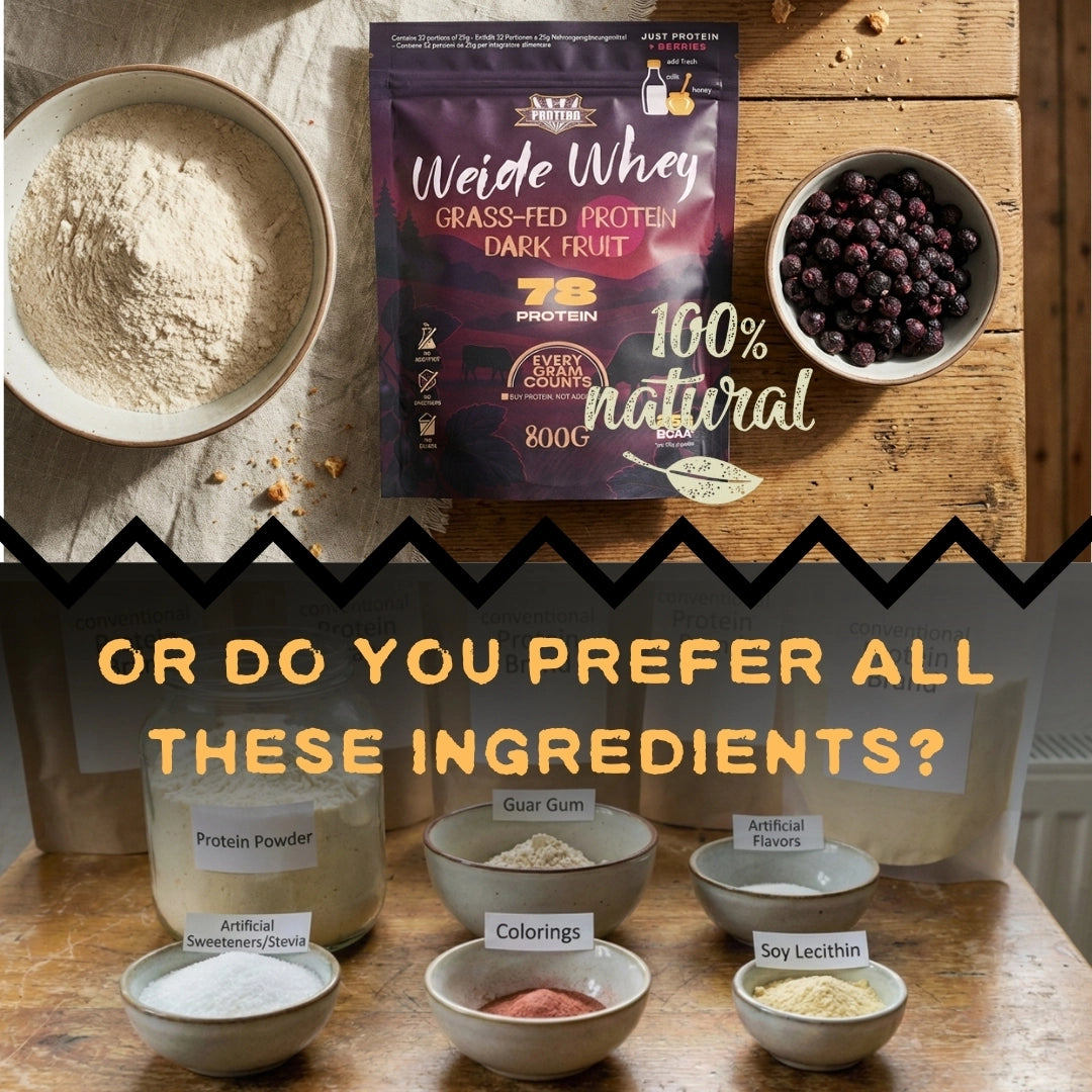 
                  
                    Grass-Fed Whey Protein - Dark Fruit 800g
                  
                