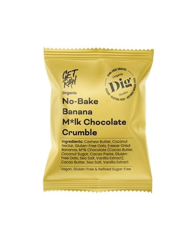 Dig Banana "Milk" Chocolate Crumble 35g