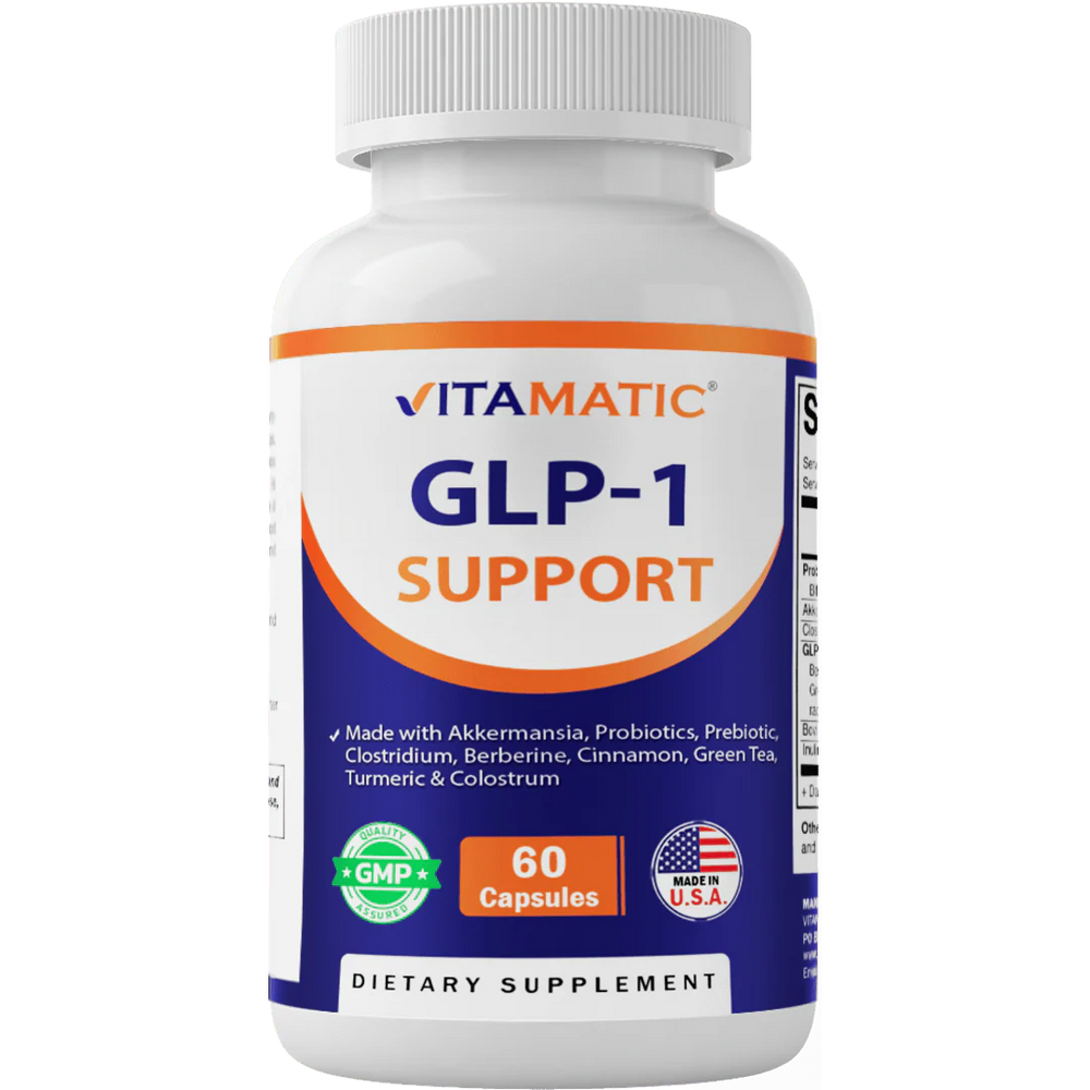 Vitamatic GLP-1 Support for menn & kvinner 60 kapsler