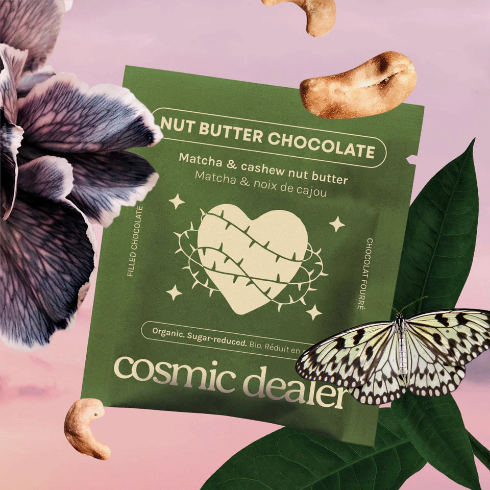 Cosmic Dealer - Chakra Chocolate- Matcha & Cashew(20g singel)