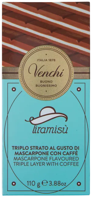 Venchi Tiramisu bar 110 g