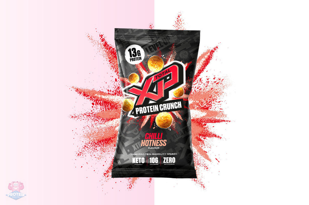 Protein crunch - Chilli Hotness(24g) x 12 pakke