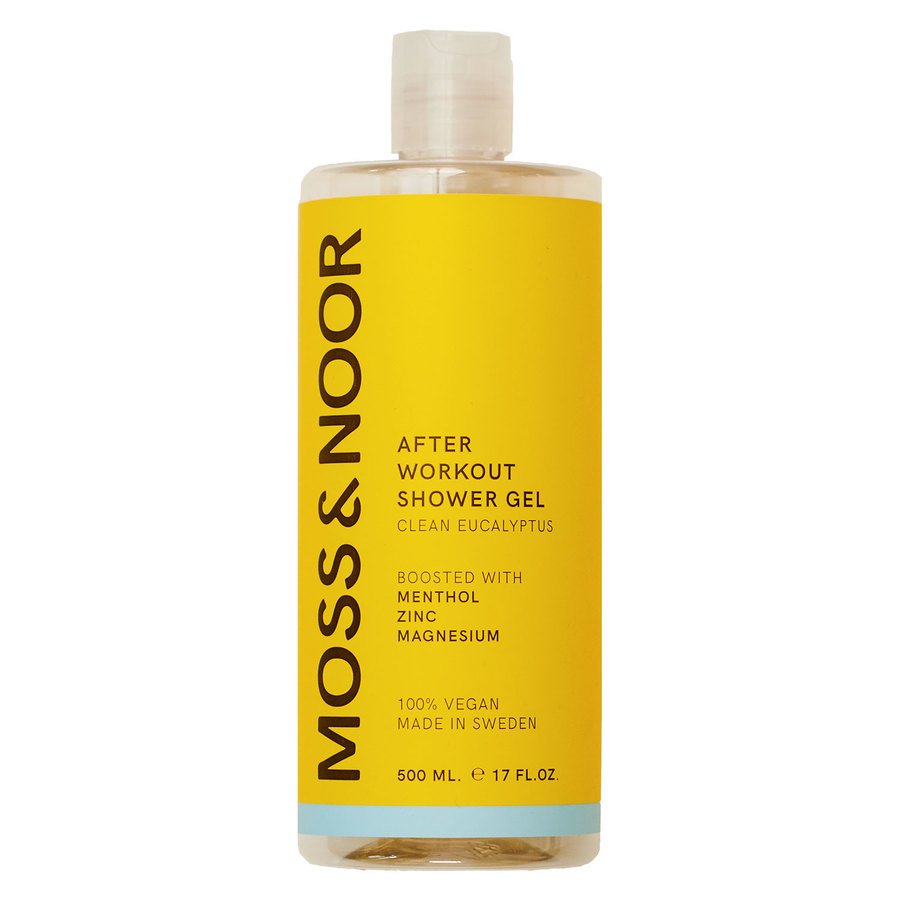 MOSS & NOOR After Workout Shower Gel - Fresh Clean Eucalyptus 500ml