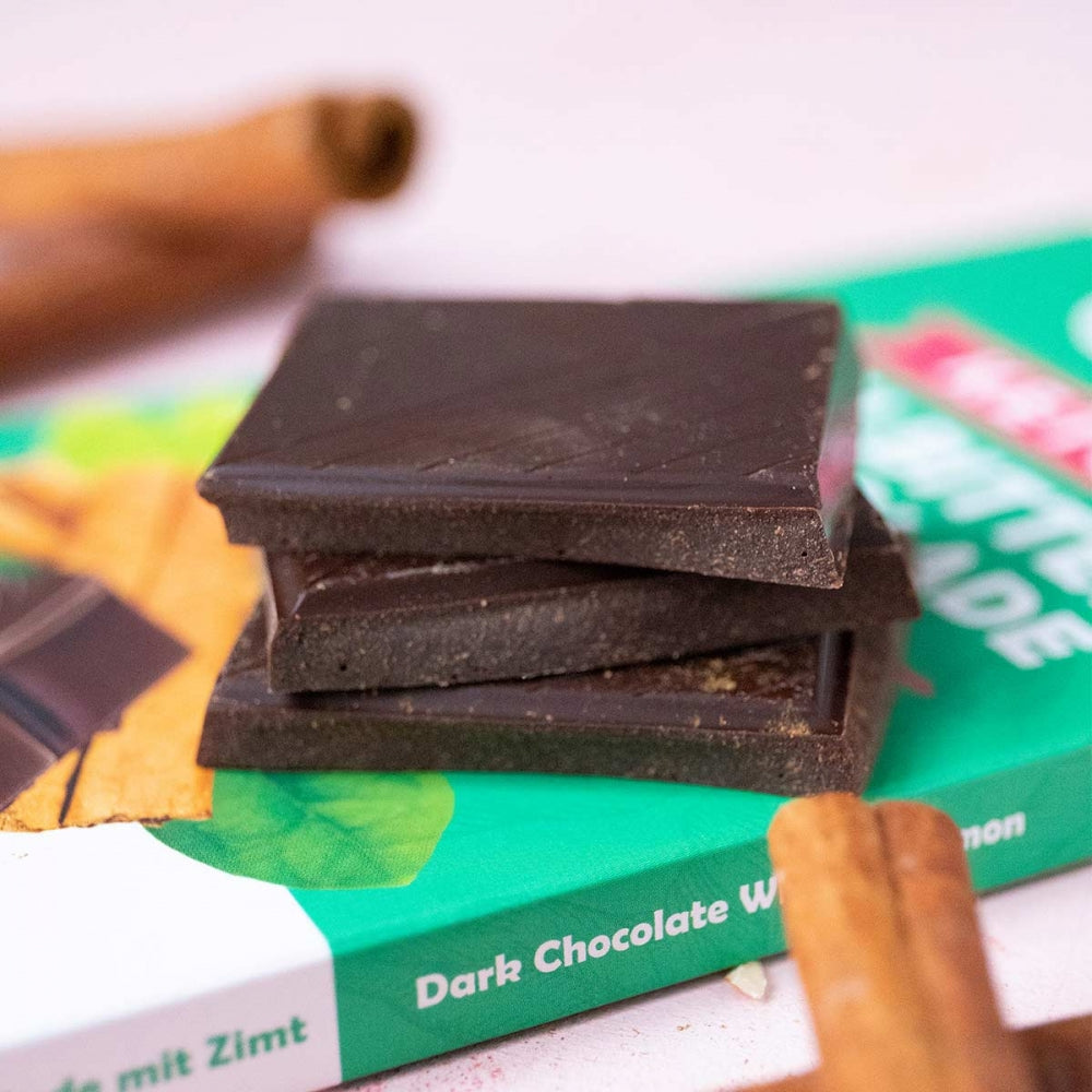 
                  
                    Simply Keto - mørk sjokolade med kanel | 60% kakao (100g)
                  
                