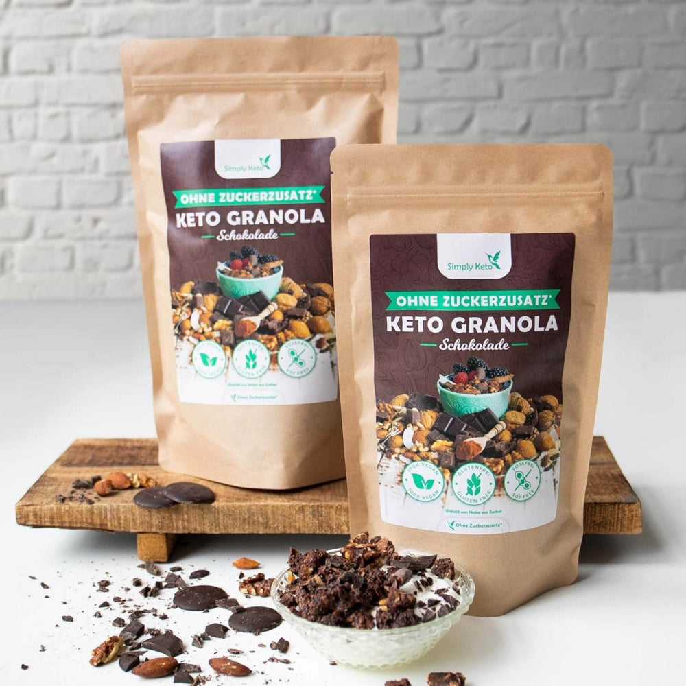 
                  
                    Simply Keto - sprø sjokolade granola (250g)
                  
                