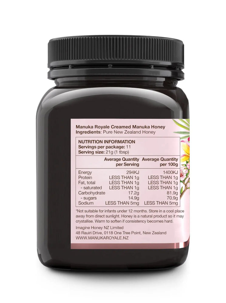 
                  
                    Kremet Manuka-honning UMF™ 16+ (MGO 550+) 250 g
                  
                